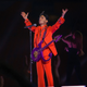 In this Feb. 1, 2007 photo, Prince performs during rehearsals before Super Bowl XLI in Miami.